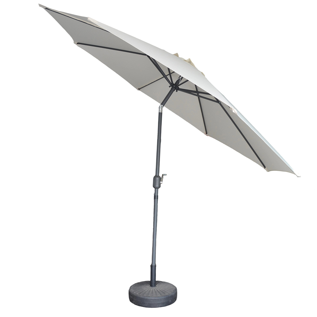 Sombrilla de Metal Beige