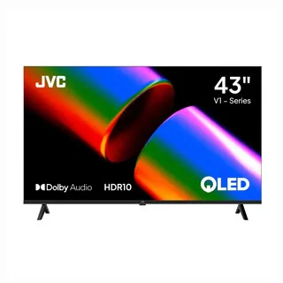 JVC televisor 43"  Qled Google TV 2K  - LT-43KM4584 - 1
