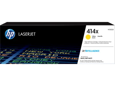 HP toner amarillo HP414X W2022X - 1