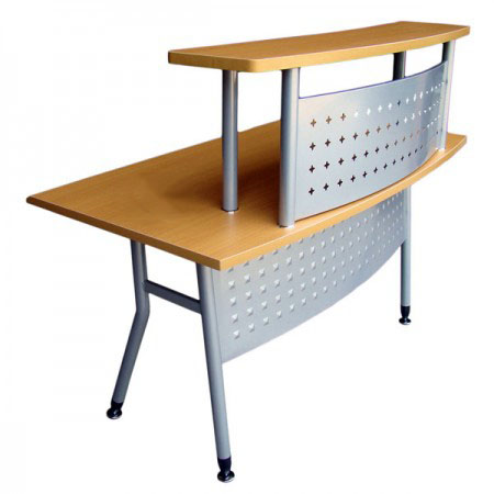 [MR-REC-01] Mueble tipo recepción con sobre en Melamina