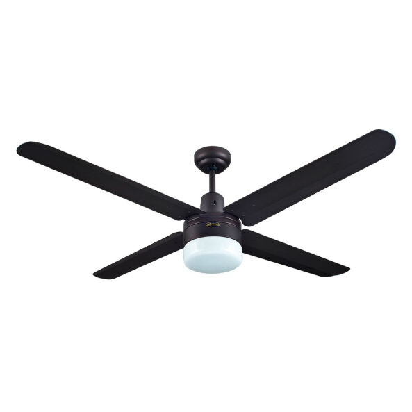 VENTILADOR INDUSTRIAL CHOCOLATE 4 ASP. 56" 1L E27 CONTROL WESTINGHOUSE