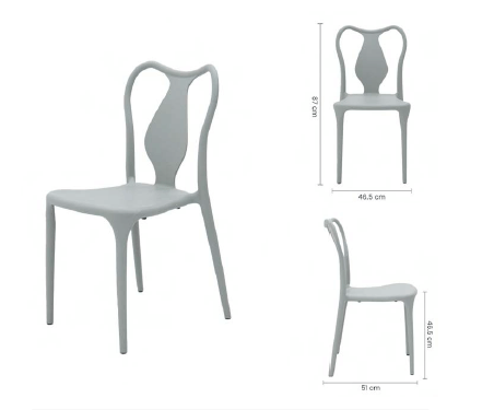 Silla para Comedor Color Gris