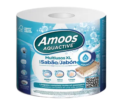[DTF-AM00032] Amoos toalla mayordomo big roll aquactive 208h paq 6 und J655020