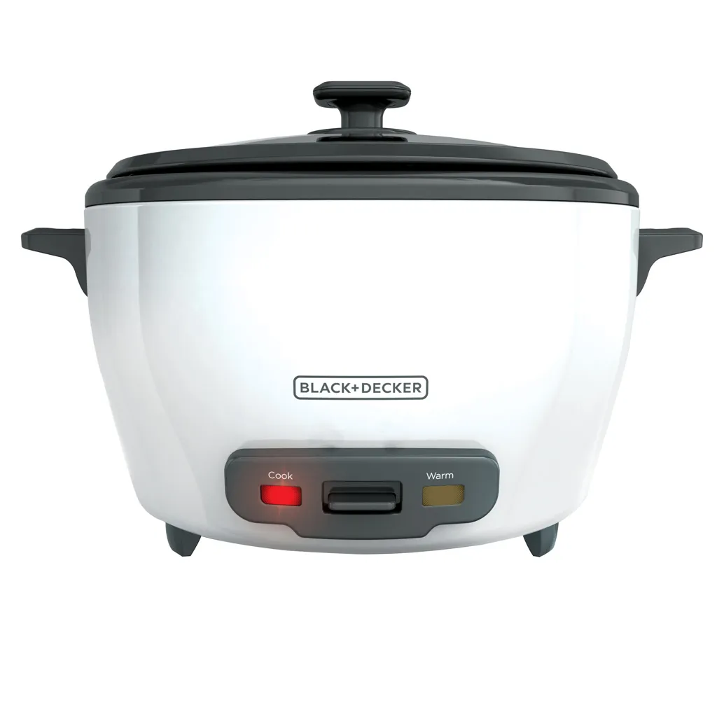 Black + Decker olla arrocera 20 tazas cocidas blanca RC5200