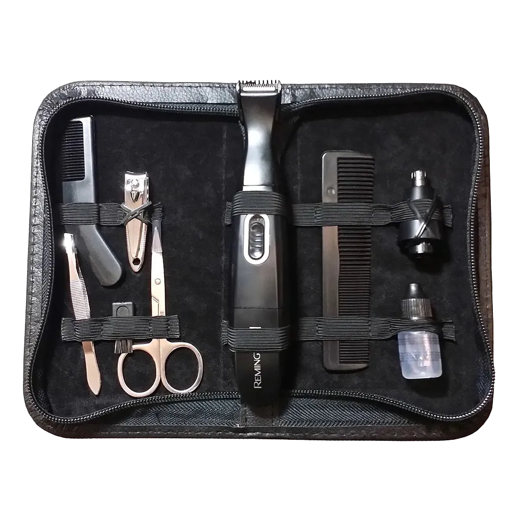 Remington kit de viaje detallador de barba y bigotes AA inox TLG100A