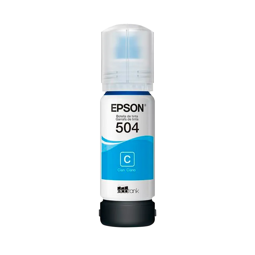 Epson botella tinta cyan T504220-AL para L6191/ L4160/ L6171/ L4150