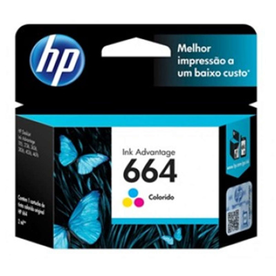 [DTF-HP00311] HP cartucho  color 100Pgs #664 F6V28Al