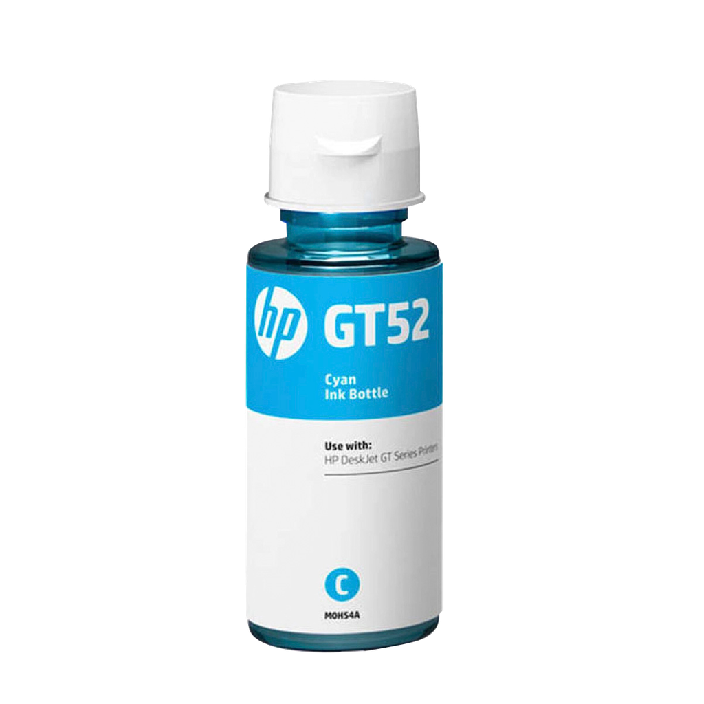 HP botella de tinta gt52 cyan 8000Pgs M0H54Al