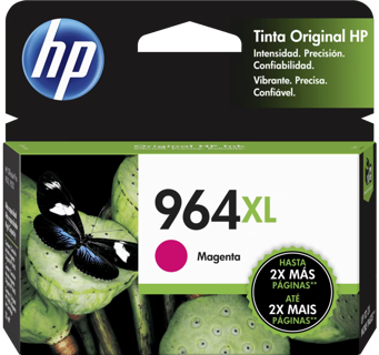 HP cartucho tinta 964XL magenta alto rendimiento  3JA55AL