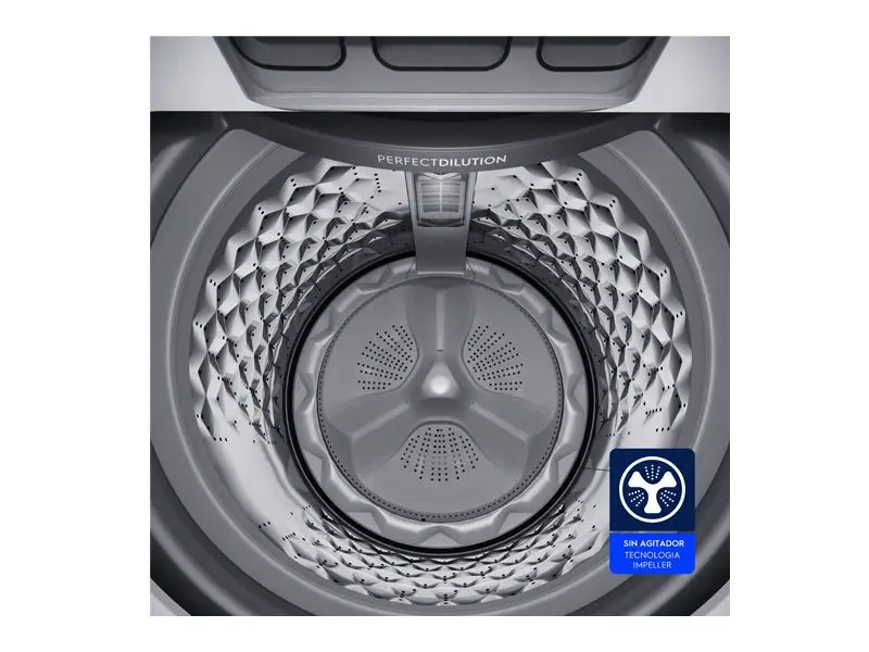 Frigidaire lavadora carga superior impeller 22kg blanca ultra filter essential FWIB22J4EBGUW