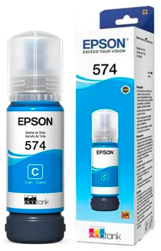 Epson botella de tinta cian-T574220-AL