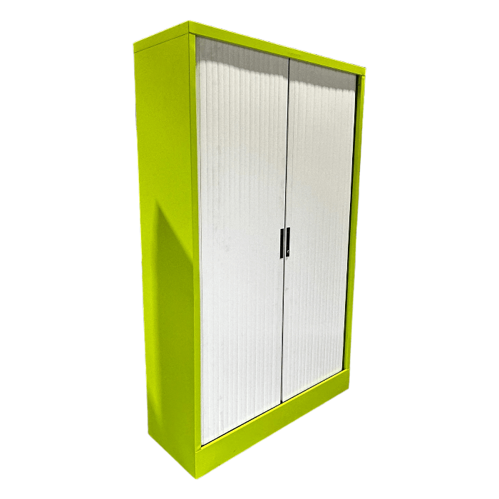 [MC-ARM-34] Armario de persiana para oficina color Verde 