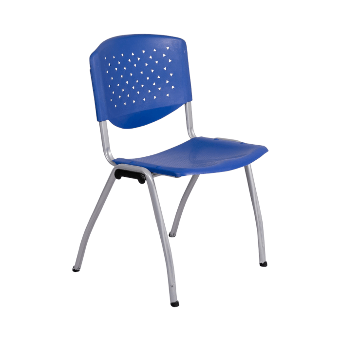 [MR-SE-54-AZ] Silla de visita sin brazos (Azul)