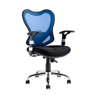 [MR-SI-106-AZ] Silla de oficina ejecutiva con brazo (Azul)