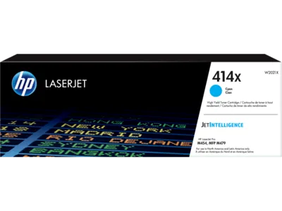 [DTF-HP01670] HP toner cyan HP414X W2021X