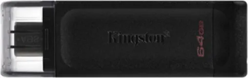 [DTF-KS00206] Kingston usb memoria usb-c 3.2 gen 1 datatraveler puerto tipo C-DT70/64GB