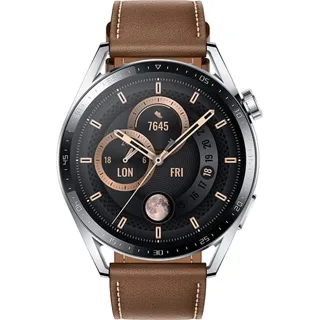 [DTF-HU00086] Huawei reloj inteligente bt Watch GT 3 46mm acero inoxidable café Jupiter-B29V