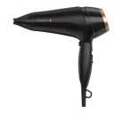 Remington secadora de cabello ceramica aceite almendras radiante 1900w negro D12AA-110F