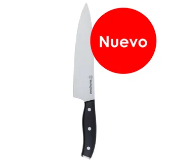 Westinghouse cuchillo de chef  8""/20cm espiga completa mango suave con remaches triples - WCKTSC15210"