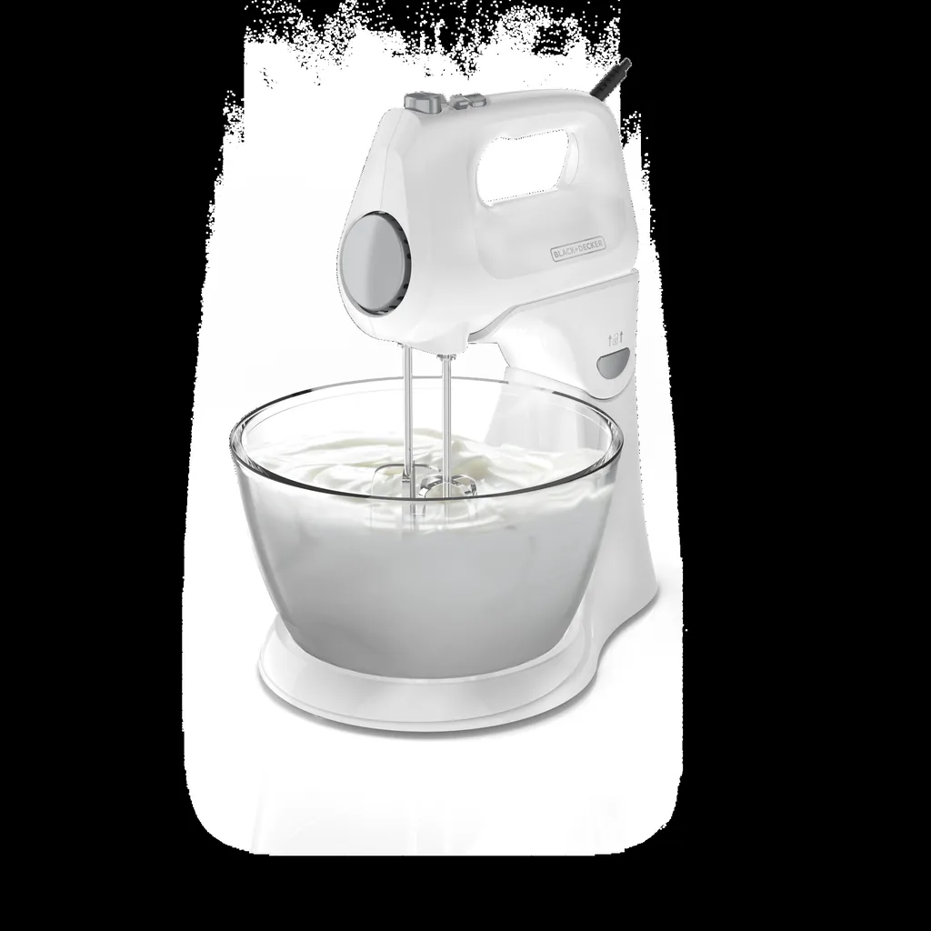 Black+Decker Batidora 2 en 1 vertical y manual  250 watts color blanca - MX9125-0WDLA