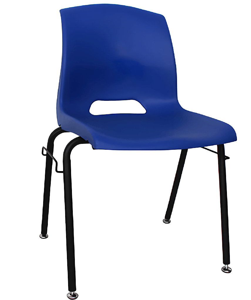 [MR-ESC-46-AZ] Silla escolar en color azul o negro (Azul)