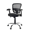 Silla secretarial en malla