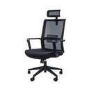Silla ejecutiva con cabecera