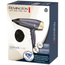 Remington secadora de cabello ceramica infusion zafiro Sapphire Luxe 1900w azul D5805-110 F