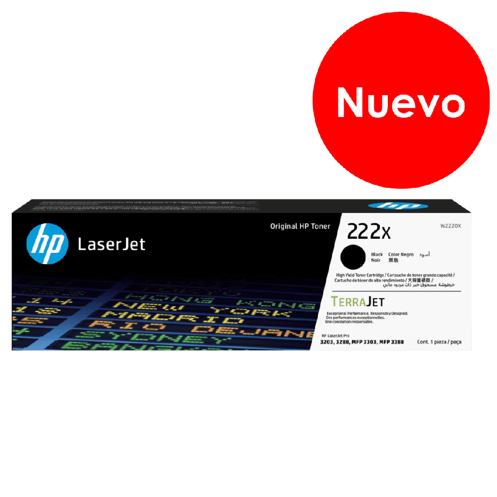 [DTF-HP02327] HP toner negro 222X W2220X