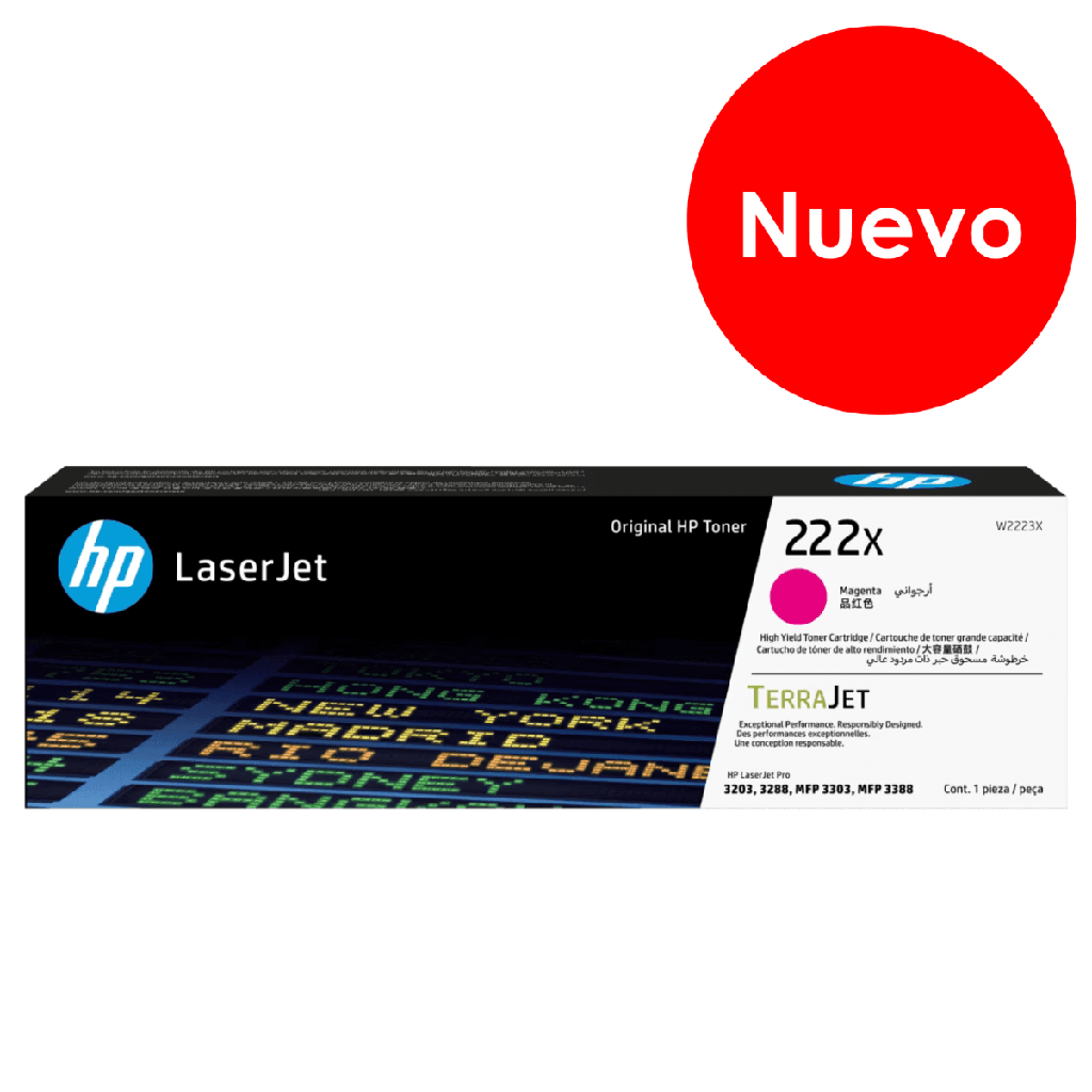 HP toner magenta 222X W2223X