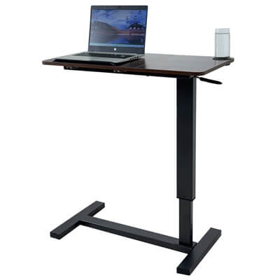 Mesa auxiliar con altura ajustable y rodines