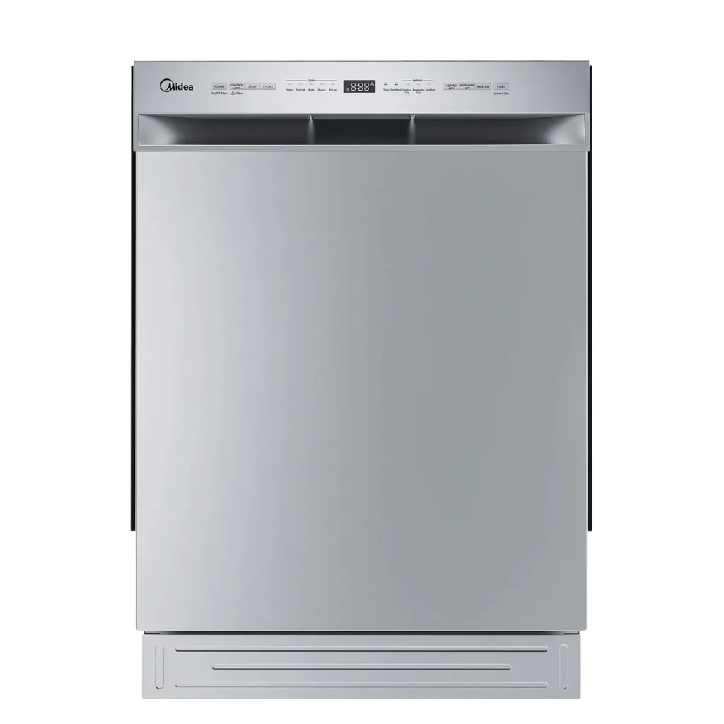 Midea Lavavajillas Empotrable Color Plateado MDWPS1401KSS
