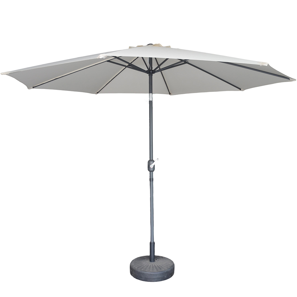 Sombrilla de Metal Beige