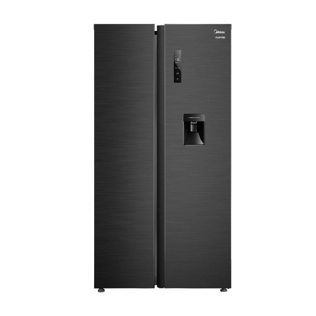 Midea Refrigerador Side by Side Inverter de 20 pies Negro MDRS710FGM28W