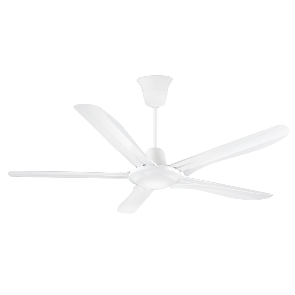 Ventilador industrial blanco