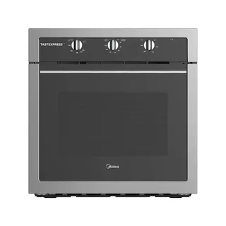 Midea horno empotrable 24" gas electrico color silver  MG024BI1KEDB