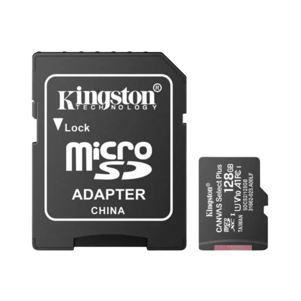 Kingston tarjeta de memoria 128GB SDXC Canvas Go Plus Gen4 200MB/s C10 UHS-I U3 V30 - SDG4/128GB