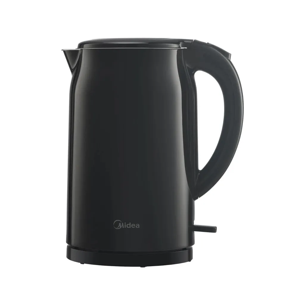 Midea Hervidor de Agua 1.7L doble pared negro 1800W MKE15DMCSK