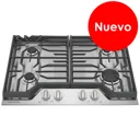 Frigidaire plantilla de gas 30 empotrable 4 quemadores FCCG3027AS