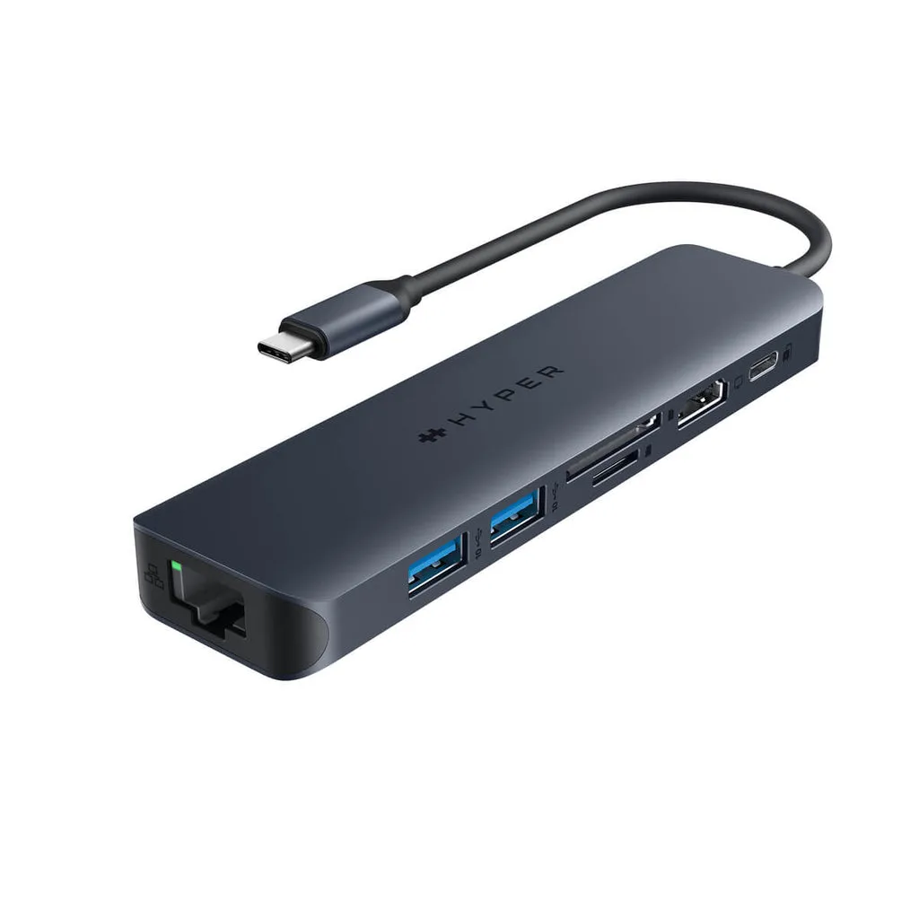 [DTF-TG00295] Targus  hub hiper 7-Port USB-C azul noche - HD4003GL