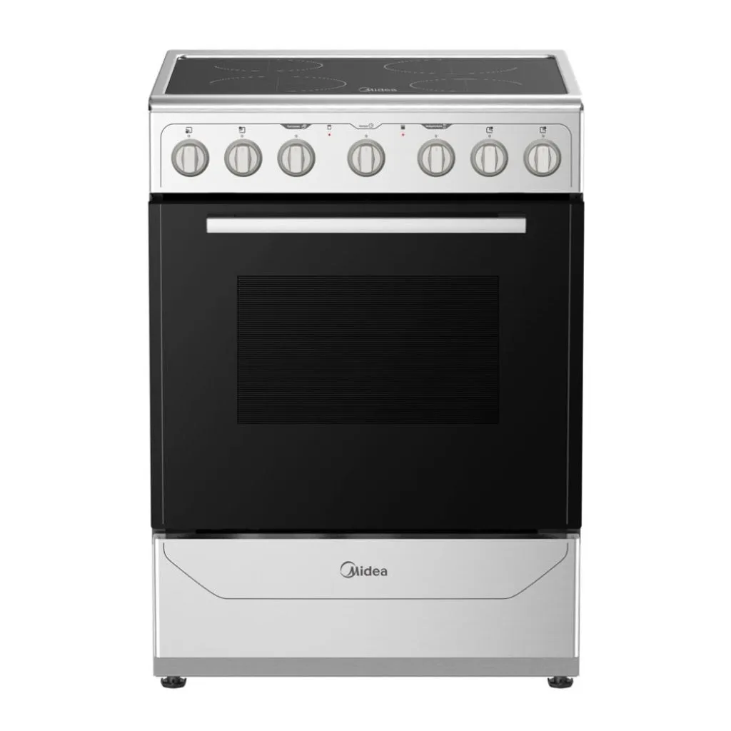 Midea cocina electrica 24 pul vitroceramica MES24FS2BADBG
