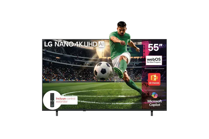 LG Televisor 55" Smart - 55NU850BPSA