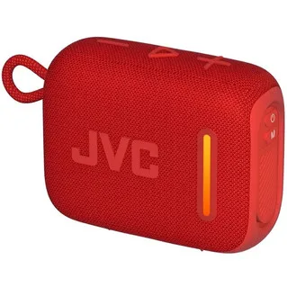 [DTF-JV00036] JVC audio portable bluetooth de 5W con luz ambiental resistente al agua rojo - XS-XS-KY2115R