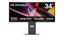 LG UltraGear Monitor Gaming 34" Curvo 1800R, VA, UWQHD 3440×1440, 160 Hz, 1 ms MBR, 21:9 – 34G600A-B