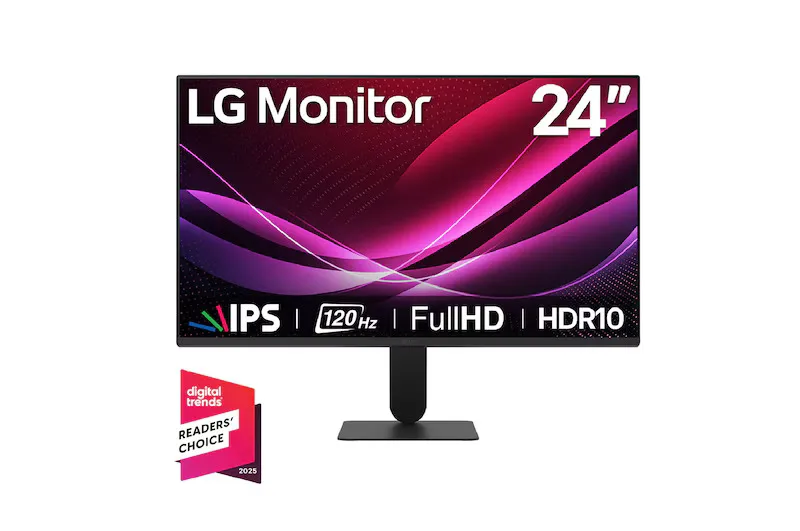 LG Monitor U4 24" IPS FHD, 144 Hz, HDR10 – 24U411B-B