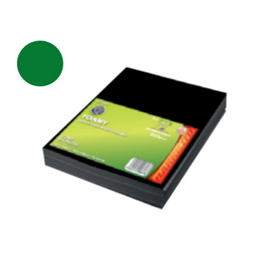 [DTF-BA00230] Barrilito foamy carta terciopelo verde pk 10 unidades fleva007