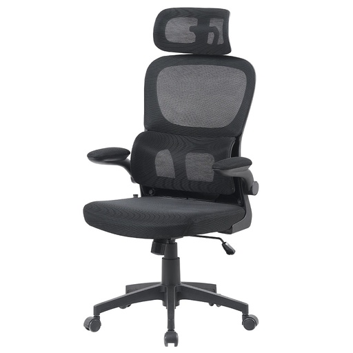 [TK-SI-68] Silla Semi Ejecutiva Malla Negra